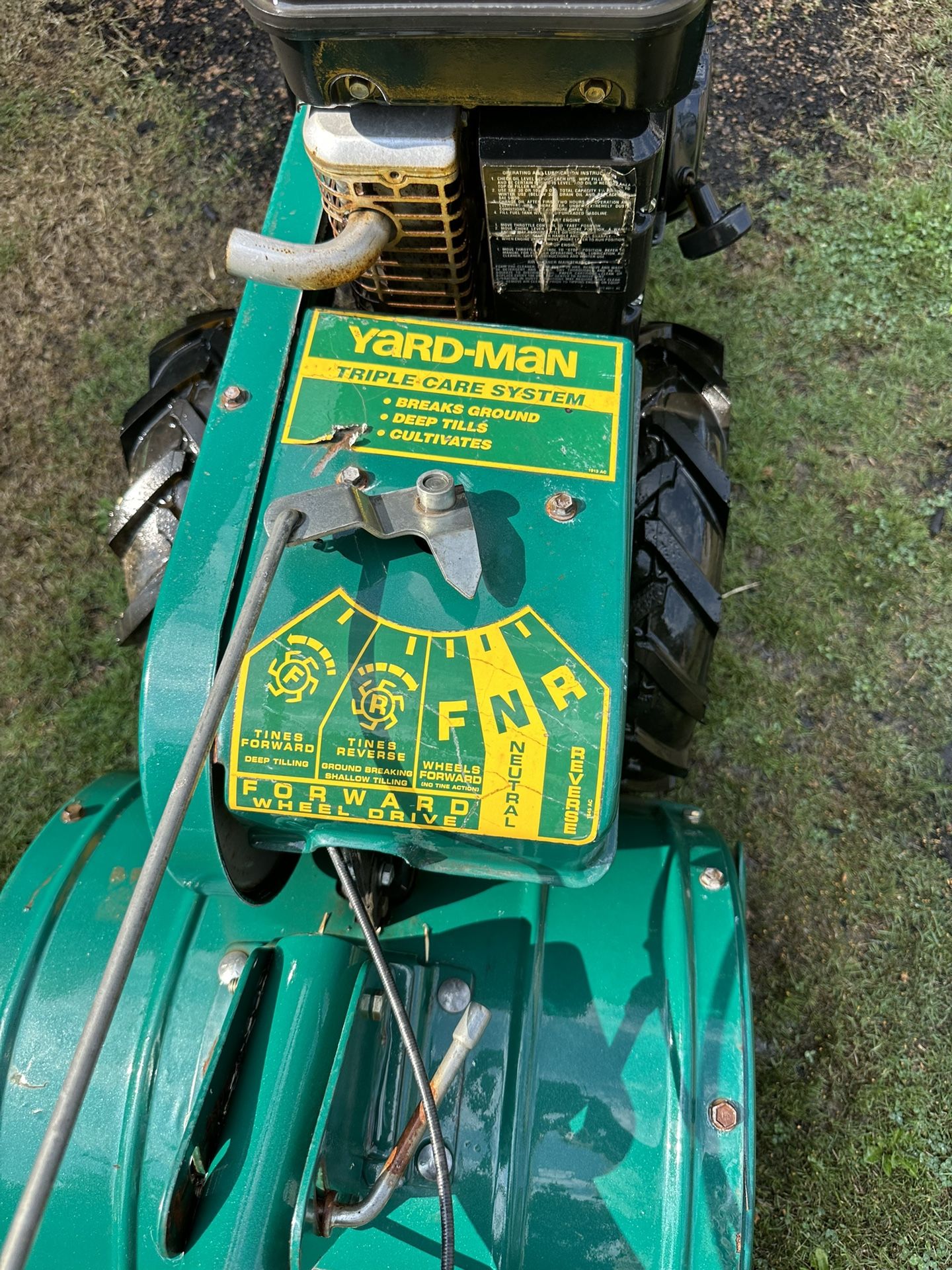 YardMan Walk Behind Tiller for Sale in WA OfferUp