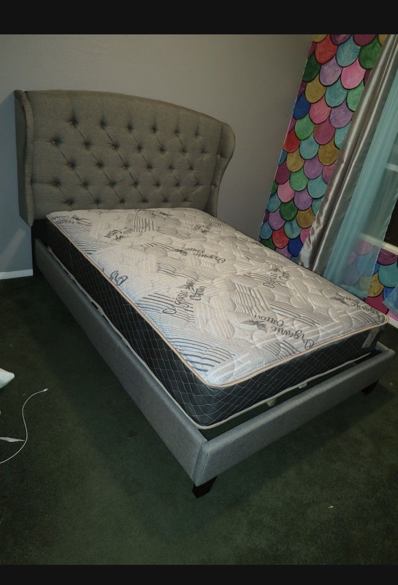 Queen Bed With Bamboo Mattress Only $399