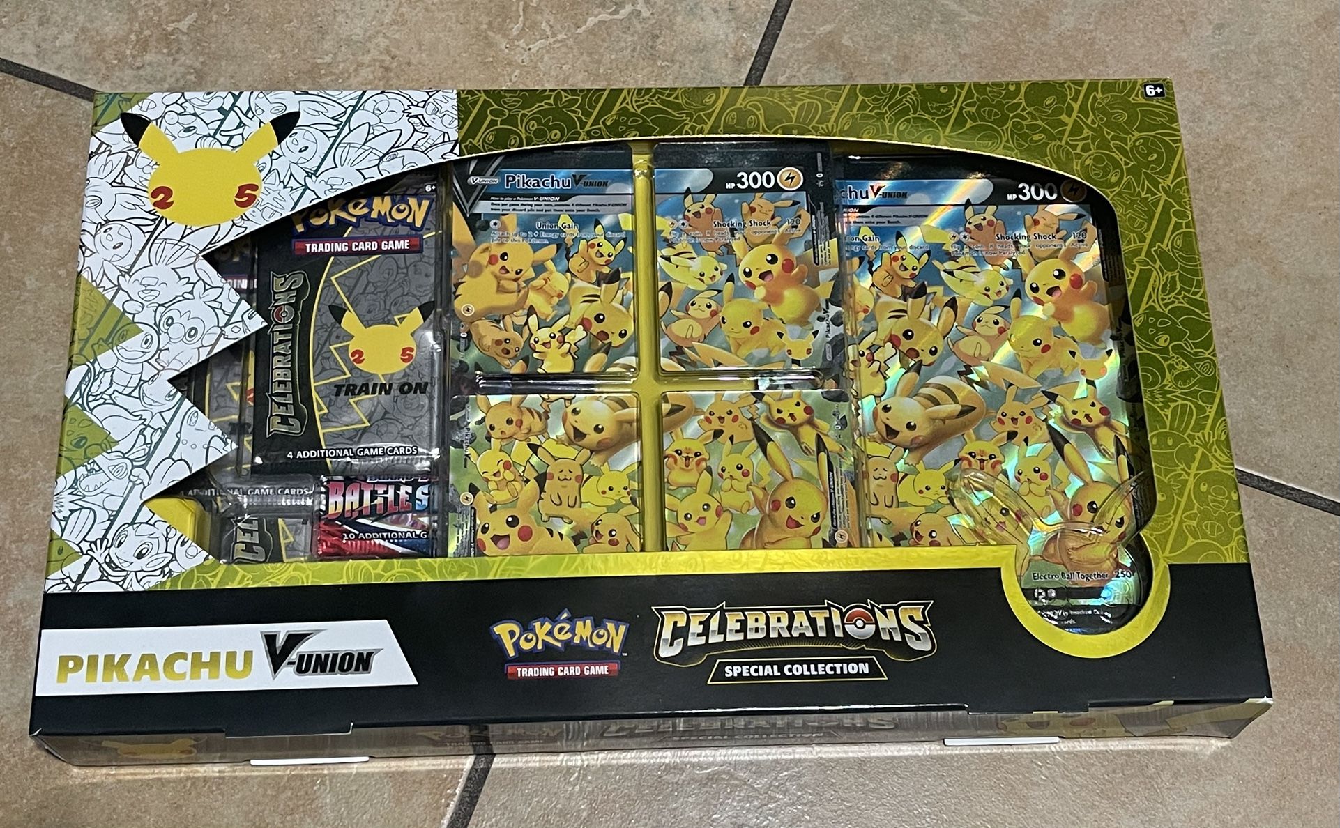 🔥Pokemon Celebrations Collection (Pikachu V-Union) 