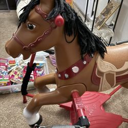 Ride On Spring Horse With Sound 