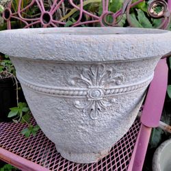 Large Fiberglass Planter 15"