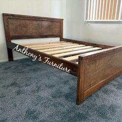 Queen Bed Frame - No Mattress More Colors Available