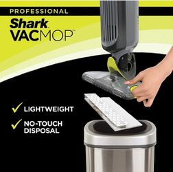 Shark VM252 VACMOP Pro Cordless Hard Floor Vacuum Mop with LED Headlights Thumbnail
