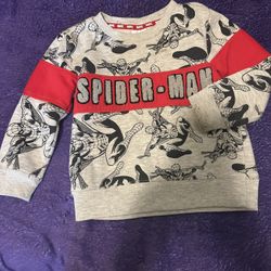 Spiderman Sweater 3T Toddler