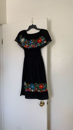 hablo español Little girls Mexican dress/hablo español