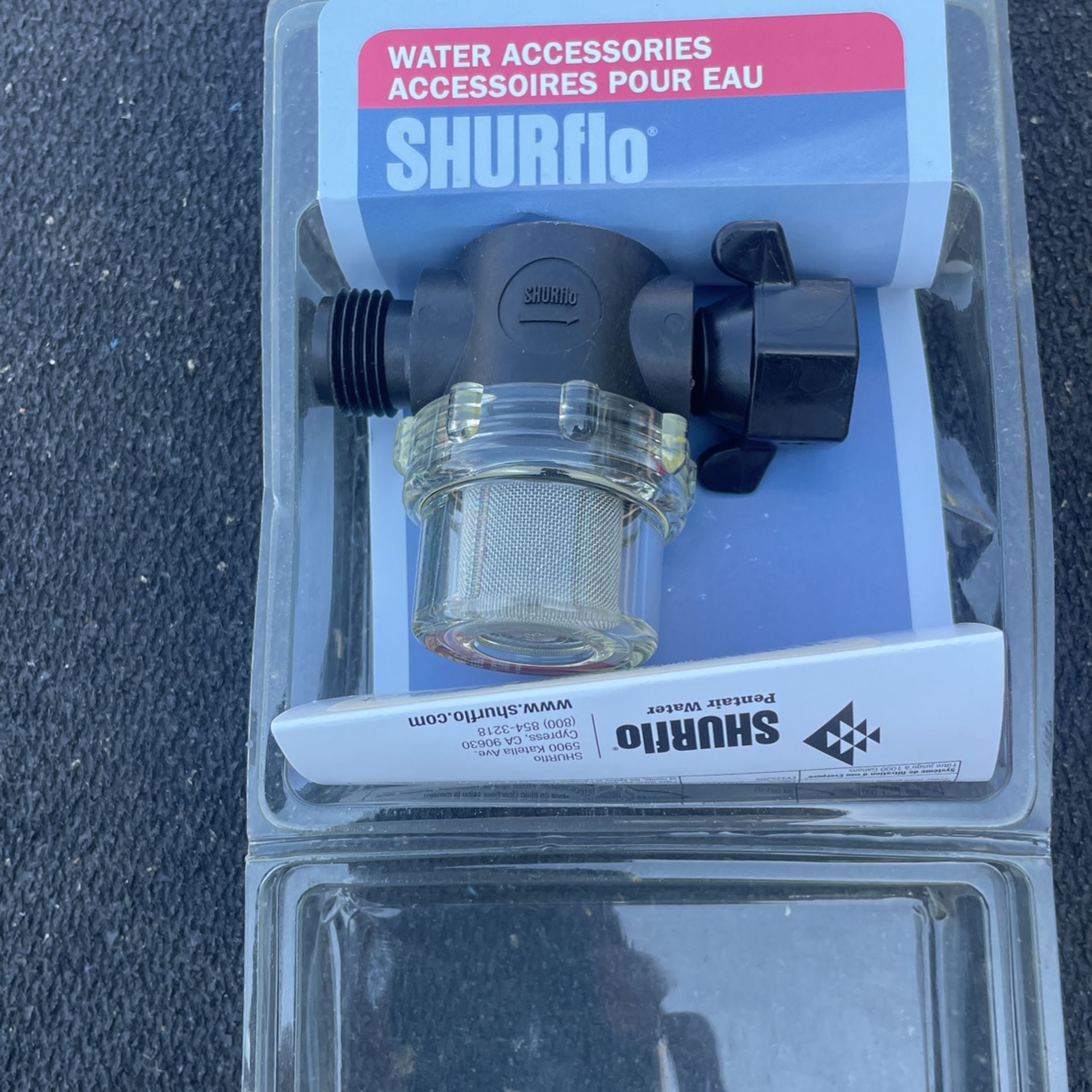 Shurflo Swivel Nut Water Strainer- Boat or RV