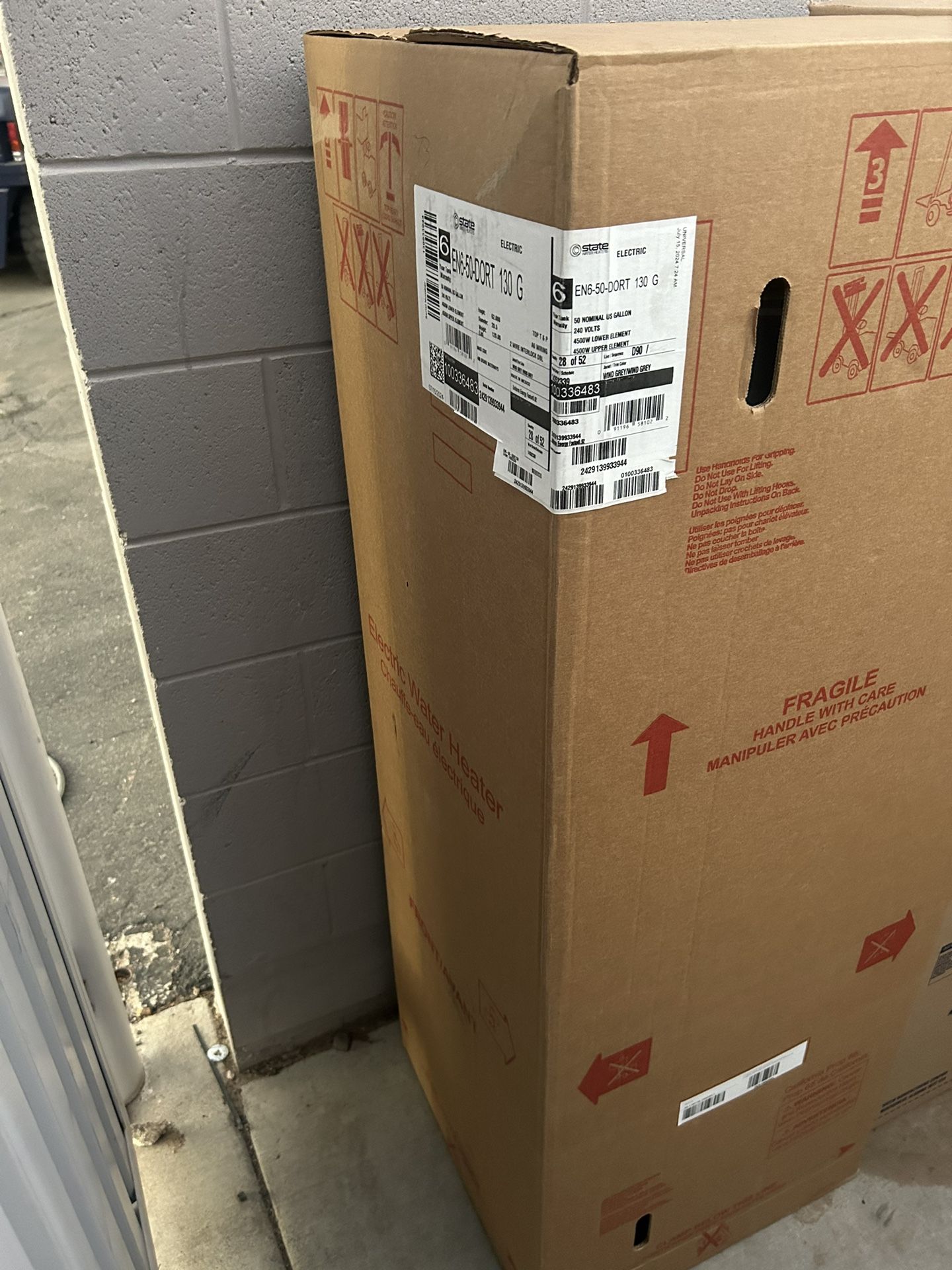 50 Gallon Electric Water Heater