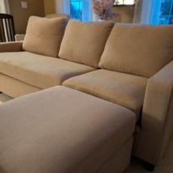 Sofa and Ottoman 