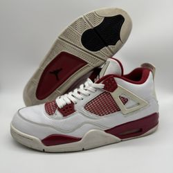 Nike Air Jordan Retro 4 Alternate Red 89 308497-106 Men’s Size 13  100% authentic. Authenticated through CheckCheck App. Good condition. No original b