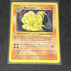 NINETALES 12/102 BASE SHADOWLESS