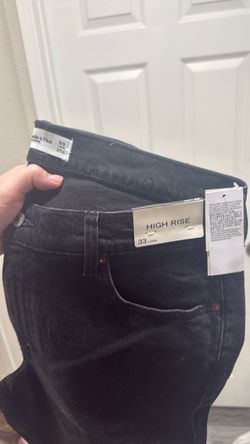 Abercrombie High rise Straight Jeans