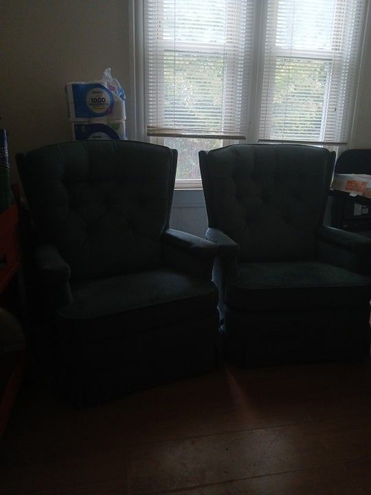 Two Recliners $75