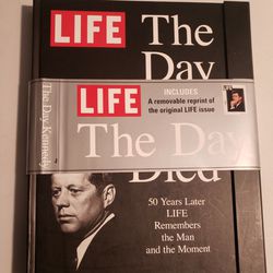 Large Kindle/Large Hardback, The Day Kennedy Died