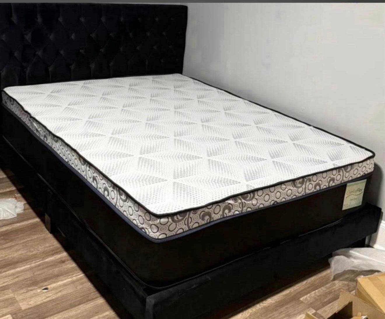 Queen Size Mattress, And Boxspring