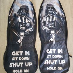 Star Wars Car Seat Covers (Darth Vader)