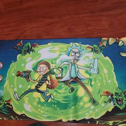 Rick And Morty Computer Mat
