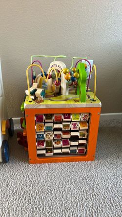Baby Walker & Activity Cube Bundle