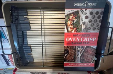 Nordic Ware High-Sided Oven Crisp Baking Tray Nonstick Bakeware