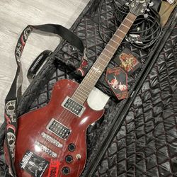 Ibanez guitar And Line 6 Amp 