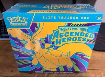 Pokemon ascended heroes etb and pitch black booster bundle