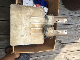 Happy troller for salmon fishing