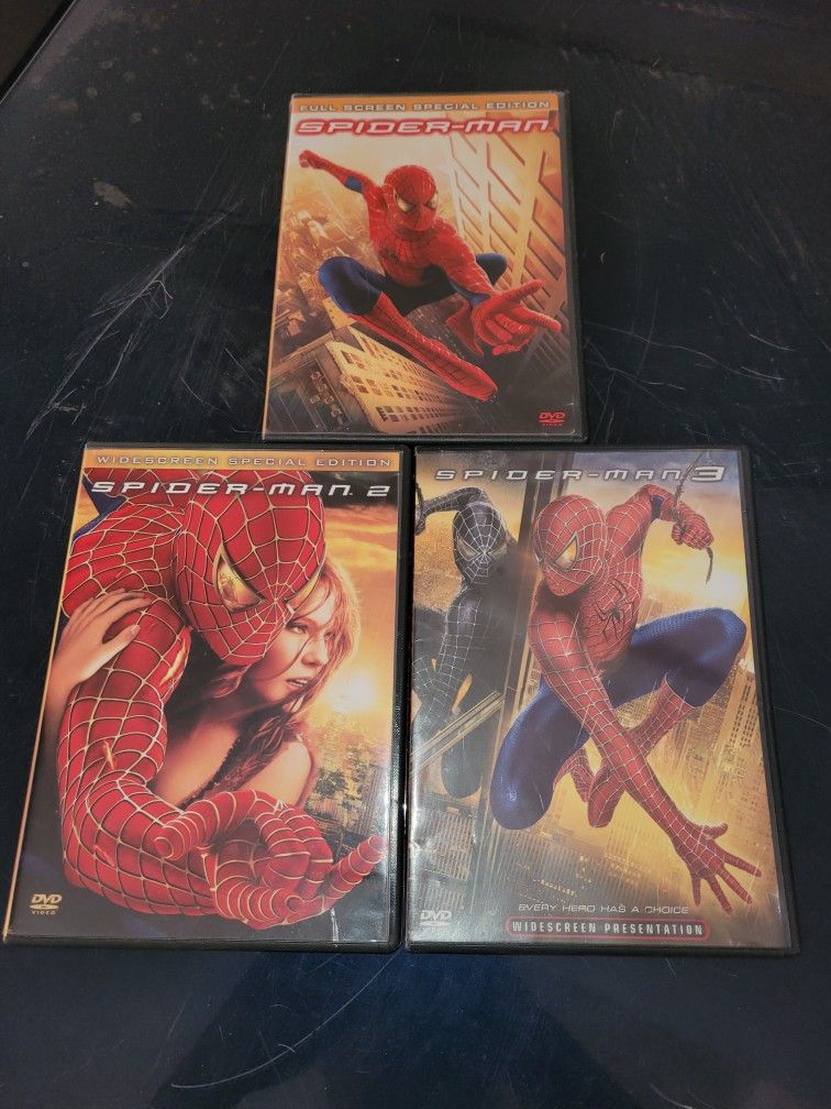 Spiderman 1,2,3