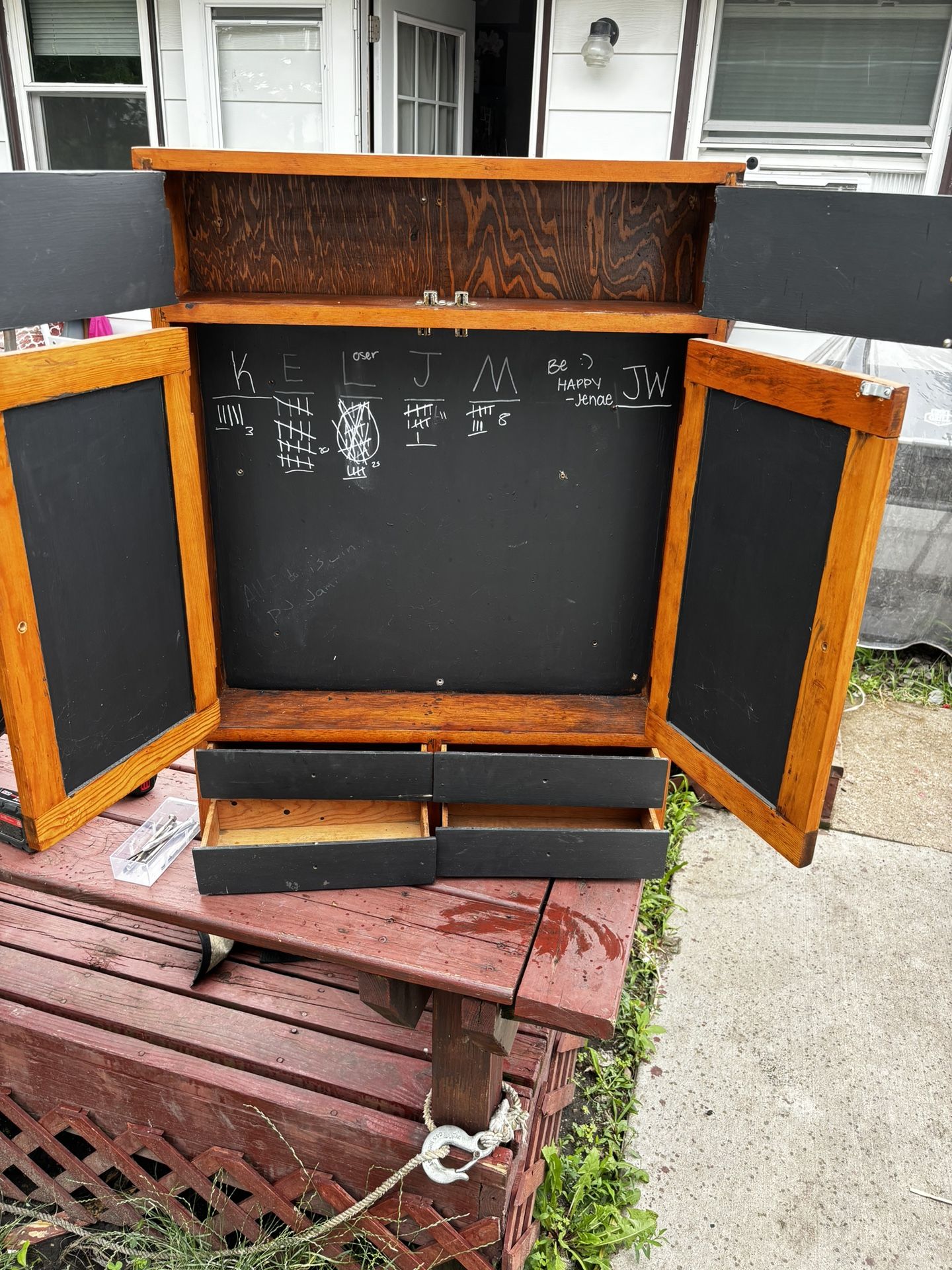 Chalkboard Dresser