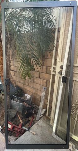 Sliding screen door