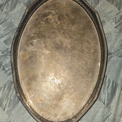 Silver Plate Tray