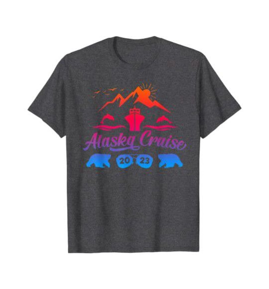 Alaskan Cruise T Shirts For Family Of 4