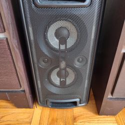 Two Barley Used Bluetooth Speakers Sound Awesome 