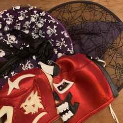 Halloween Costume Accessories : Hats, Masks & Wigs 👹