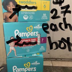 Pampers Diapers 