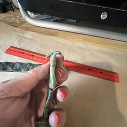 Serpentine, Beads, Hand Carved Vintage Green Beads,  Pearls, Chips and Turquoise 