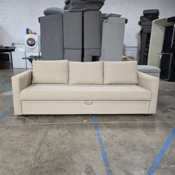 Beige IKEA Sofa Couch Pull Out Sleeper Bed - Can Deliver!