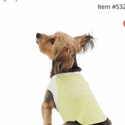 NEW Top Paw® Stayin' Golden Lime Dog Tank ** Retails For $13 An Absolute Steal @$7 !!**