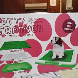 Puppy Potty Trainer Grass Pad Indoor Outdoor
