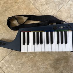 Rock band 3 guitar keyboard for xbox 360