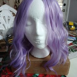 New  Style  Purple  Wig