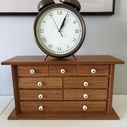 Solid Wood -  8 Drawers Mini Chest 