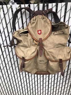 Vintage Swiss Rucksack