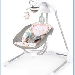 Ingenuity InLighten 5 Speed Baby Swing 