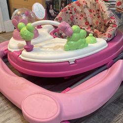 Disney Baby Minnie Mouse Music and Lights Baby Walker with