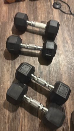 15 pound dumbbells