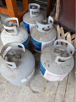 Empty tanks
