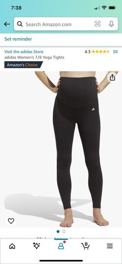 2 Pairs of XXL Adidas Maternity Leggings