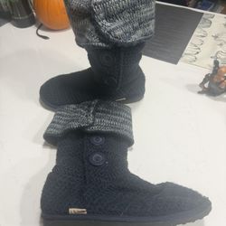 Women’s Waffle Knit Slouch Boot Size 7