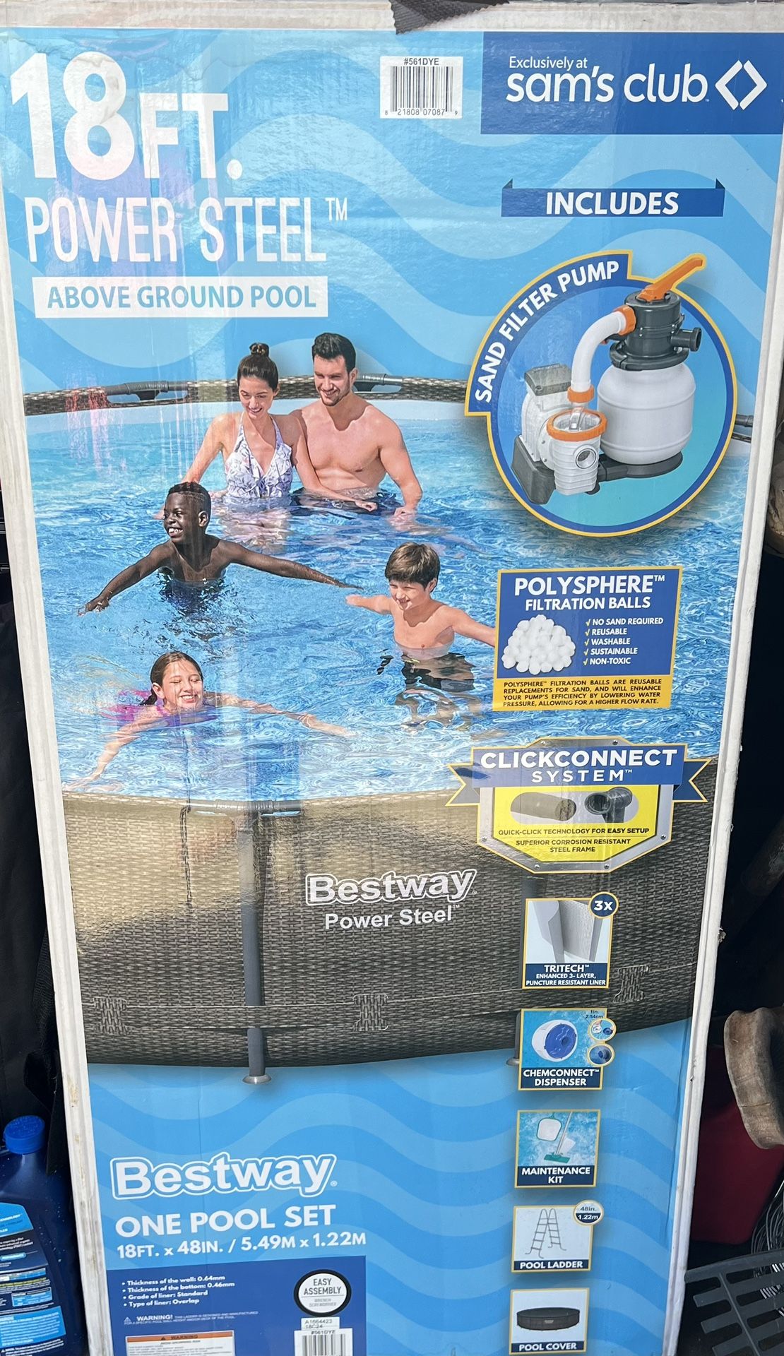 Pool Bestway New 18 Ft. X 48 In.