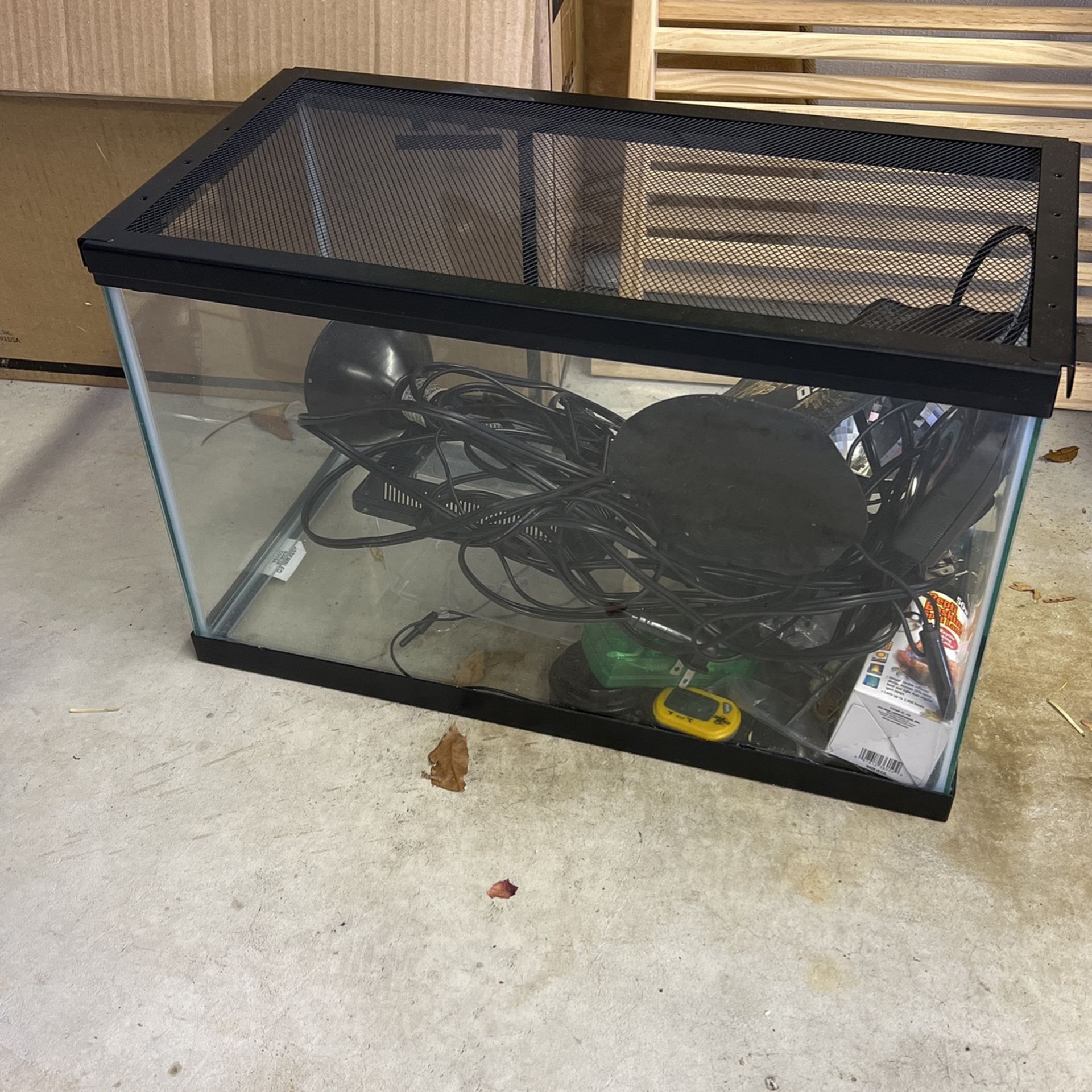 Reptile Set Up