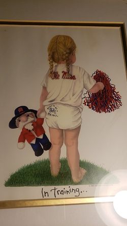 VINTAGE ..IN TRAINING.. OLE MISS FRAN BAGGETT 1990